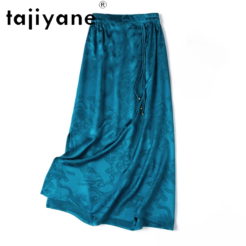 TAJIYANE 100% натуральный шелк шелковицы 40 мам, длинные юбки для женщин, винтажная синяя юбка, женская летняя одежда высокого качества, 2025 юбка
TAJIYANE 100% натуральный шелк шелковицы 40 мам, длинные юбки для женщин, винтажная синяя юбка, женская летняя одежда высокого качества, 2025 юбка