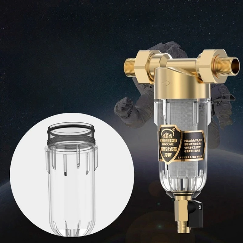 Domestic Pre-Filter Water Purifier System 1/2' 3/4' 1' Backwash Rust & Sediment Removal Central 40μm Prefilter for Home Use
Domestic Pre-Filter Water Purifier System 1/2' 3/4' 1' Backwash Rust & Sediment Removal Central 40μm Prefilter for Home Use
