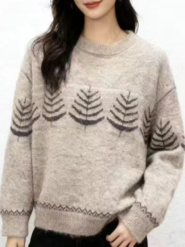 Warm Thi Casual Sle Sweater Soft Cozy Overhead Ne Design Anti-Aging Korean Faion Women's Winter New Arrival
Warm Thi Casual Sle Sweater Soft Cozy Overhead Ne Design Anti-Aging Korean Faion Women's Winter New Arrival