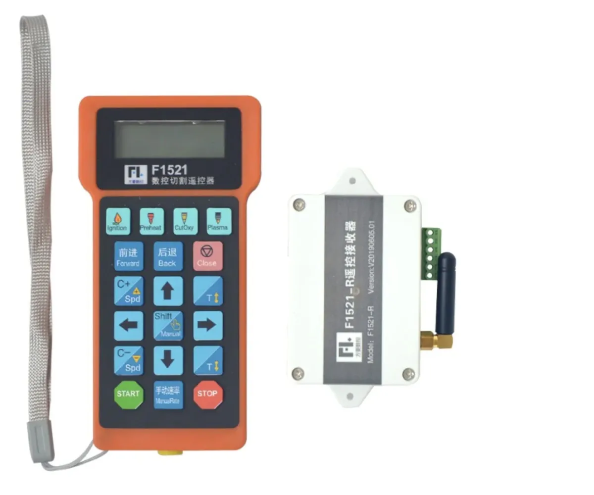 Plasma Cutting Machine CNC Controller Remote Controller F1521 with Display Screen
Plasma Cutting Machine CNC Controller Remote Controller F1521 with Display Screen