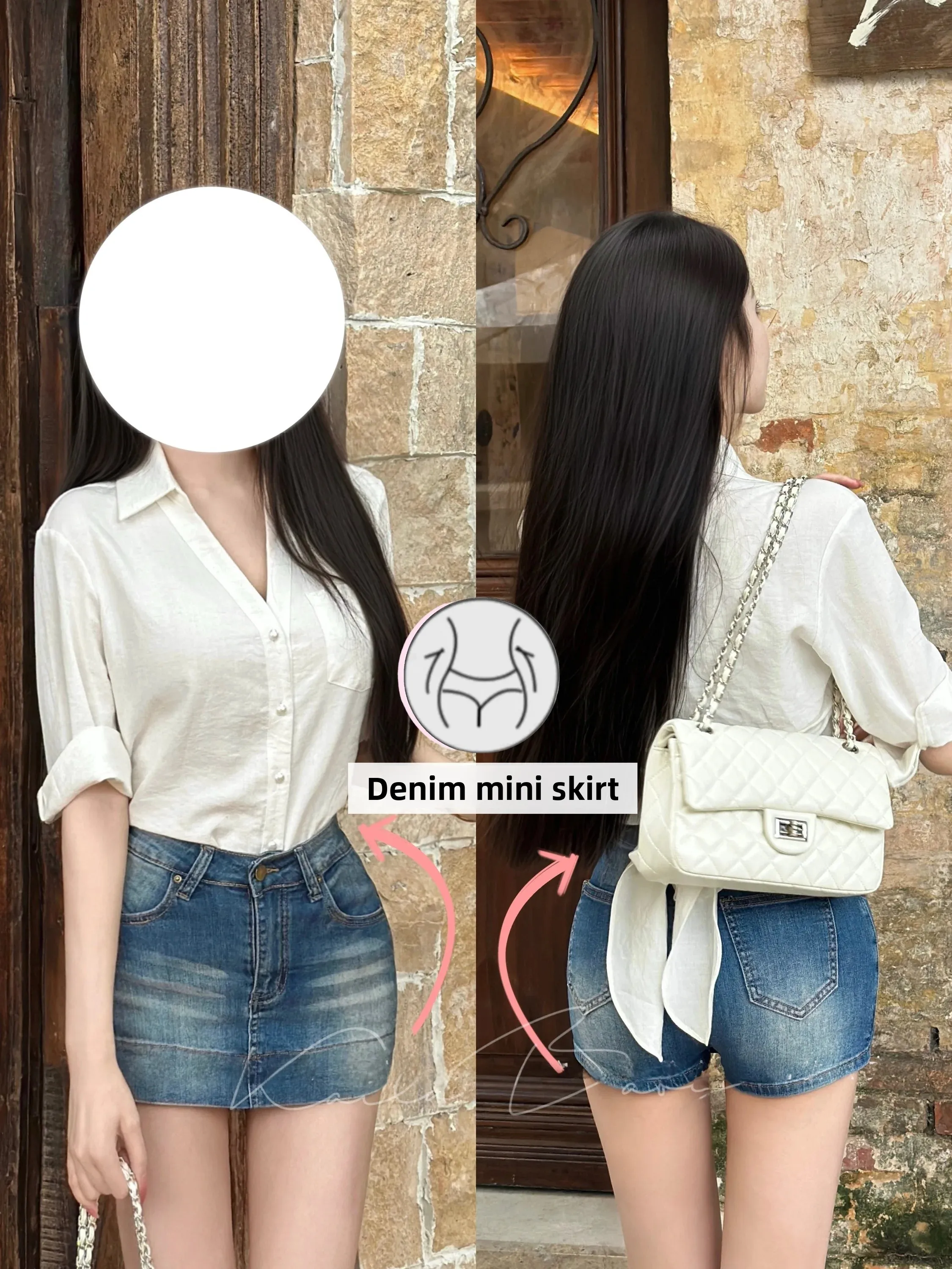Retro Dongda Gate Washed Denim Skirt Women's Slim Fit A-Line Skirt Summer New Style Elastic High Waist Slimming Effect
Retro Dongda Gate Washed Denim Skirt Women's Slim Fit A-Line Skirt Summer New Style Elastic High Waist Slimming Effect