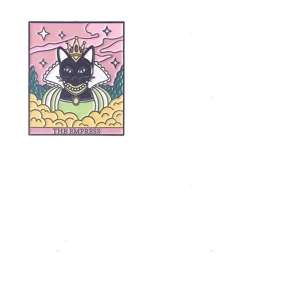 2Pcs Rectangle with Black Cat Tarot Enamel Pins Alloy Brooches for Backpack Clothes Mixed Color 30.5x28mm
2Pcs Rectangle with Black Cat Tarot Enamel Pins Alloy Brooches for Backpack Clothes Mixed Color 30.5x28mm