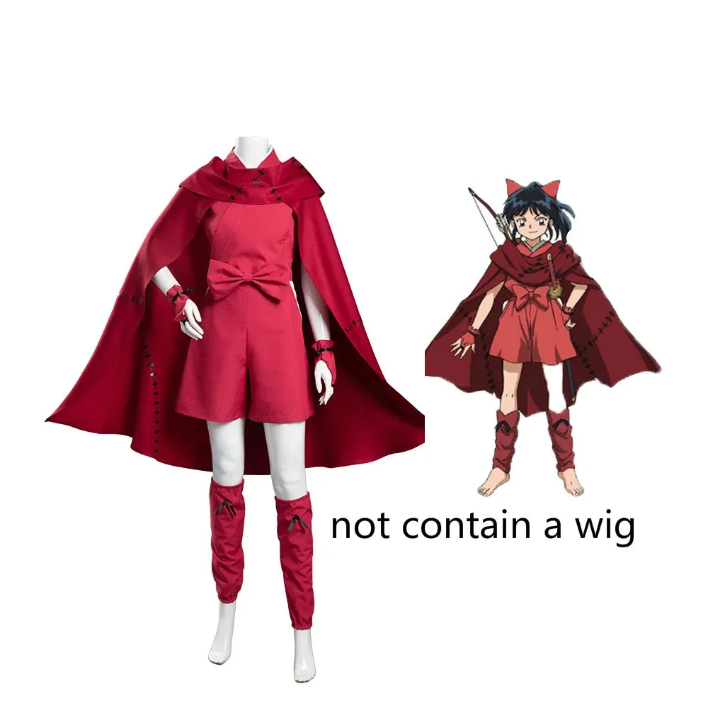 InuYasha Hanyo No Yashahime The Half-Demon Princess Moroha Kimono Tops Shorts Cloak Outfit Anime Cosplay Costumes
InuYasha Hanyo No Yashahime The Half-Demon Princess Moroha Kimono Tops Shorts Cloak Outfit Anime Cosplay Costumes