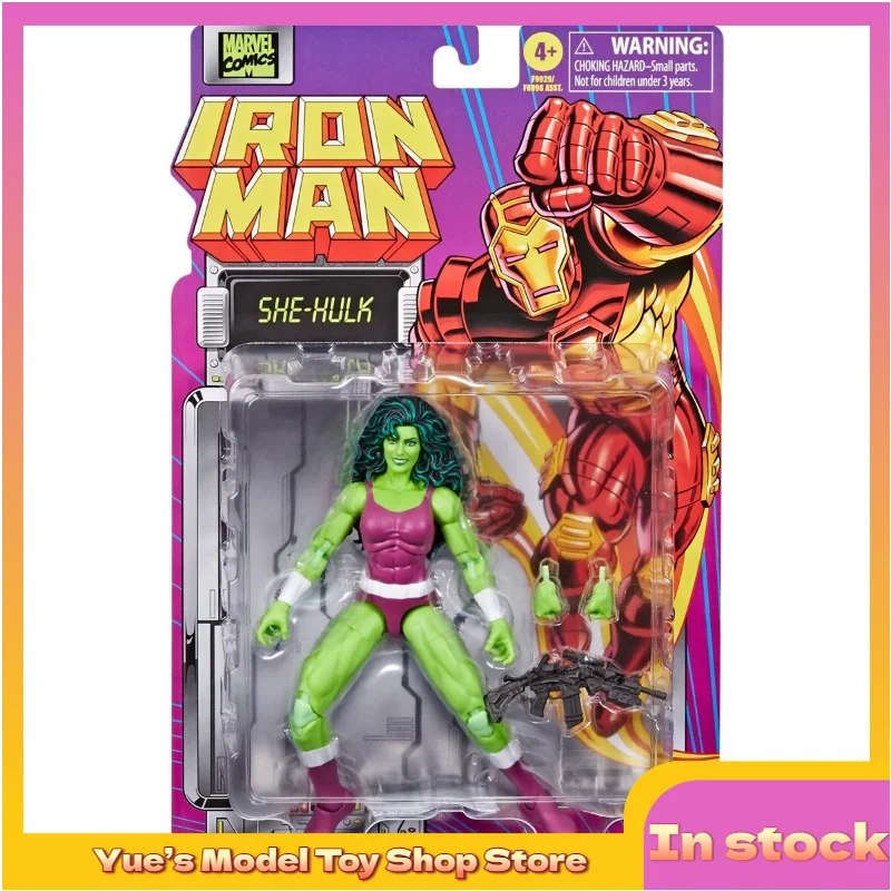【In Stock】Hasbro Marvel Legends Marvel Legends She-Hulk 6-inch Hanging Card Movable Figure Anime Model Toy Collection Gift
【In Stock】Hasbro Marvel Legends Marvel Legends She-Hulk 6-inch Hanging Card Movable Figure Anime Model Toy Collection Gift