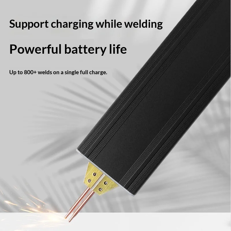 Portable 5-speed Adjustable Power Handheld DC3.7V Battery One-handed Spot Welder
Portable 5-speed Adjustable Power Handheld DC3.7V Battery One-handed Spot Welder