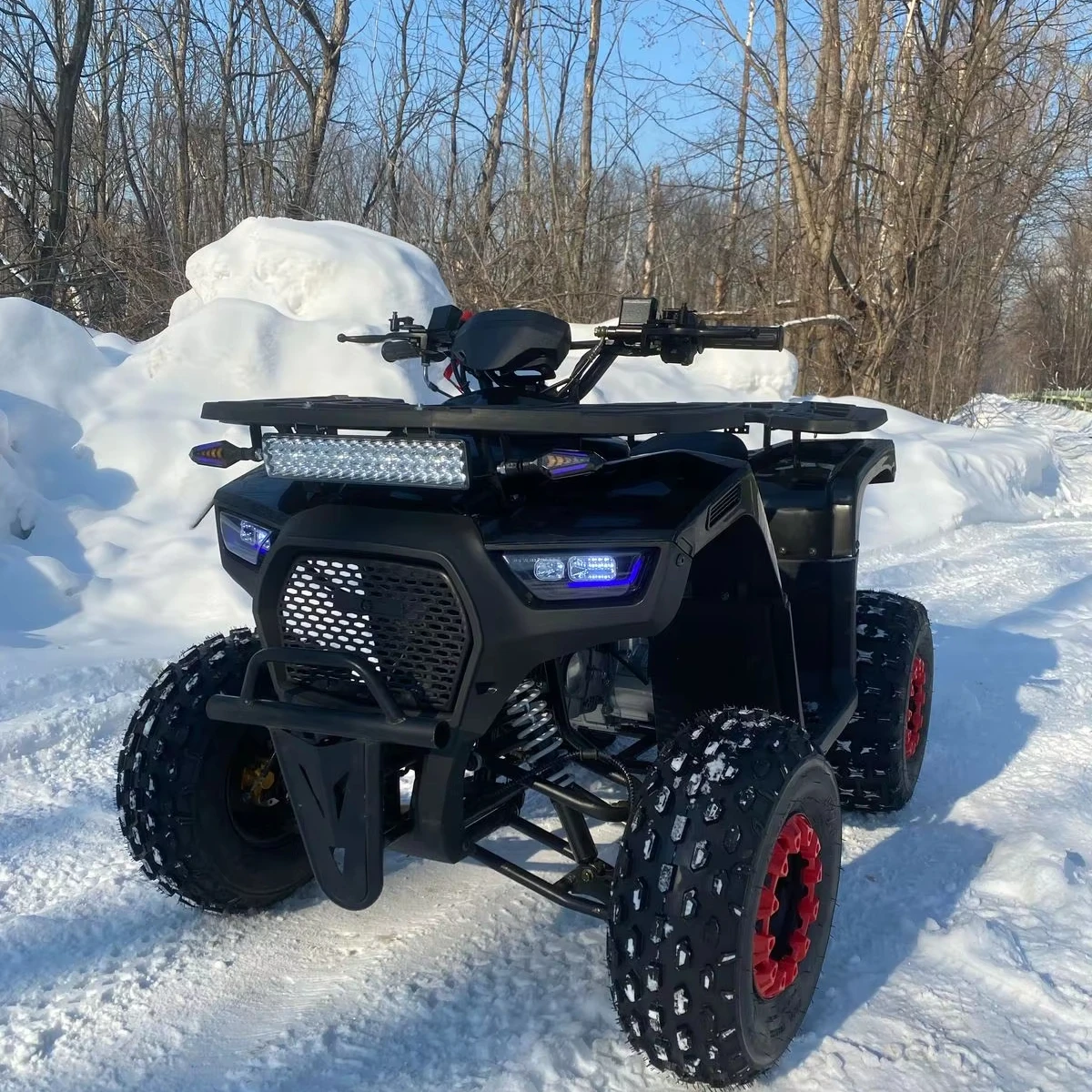 125cc 4-Stroke 1-Cylinder Air-Cooled ATV with Automatic Chain Drive Transmission System
125cc 4-Stroke 1-Cylinder Air-Cooled ATV with Automatic Chain Drive Transmission System