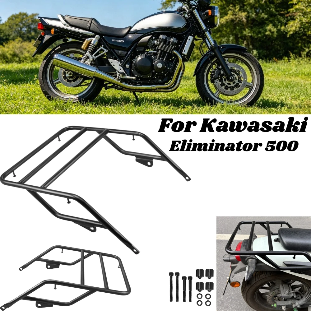 For Kawasaki Eliminator 500 Motorcycle Tail Rack Suitcase Luggage Carrier Board Luggage Rack Shelf Rear Shelf Fit for Kawasaki
For Kawasaki Eliminator 500 Motorcycle Tail Rack Suitcase Luggage Carrier Board Luggage Rack Shelf Rear Shelf Fit for Kawasaki