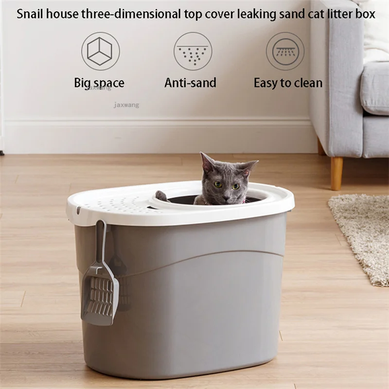 Fully-enclosed Cat Litter Box Cover Cats Potty Toilet Splash-proof Kitten Indoor Training Bedpans Deodorant Pets Sand Box Supply
Fully-enclosed Cat Litter Box Cover Cats Potty Toilet Splash-proof Kitten Indoor Training Bedpans Deodorant Pets Sand Box Supply