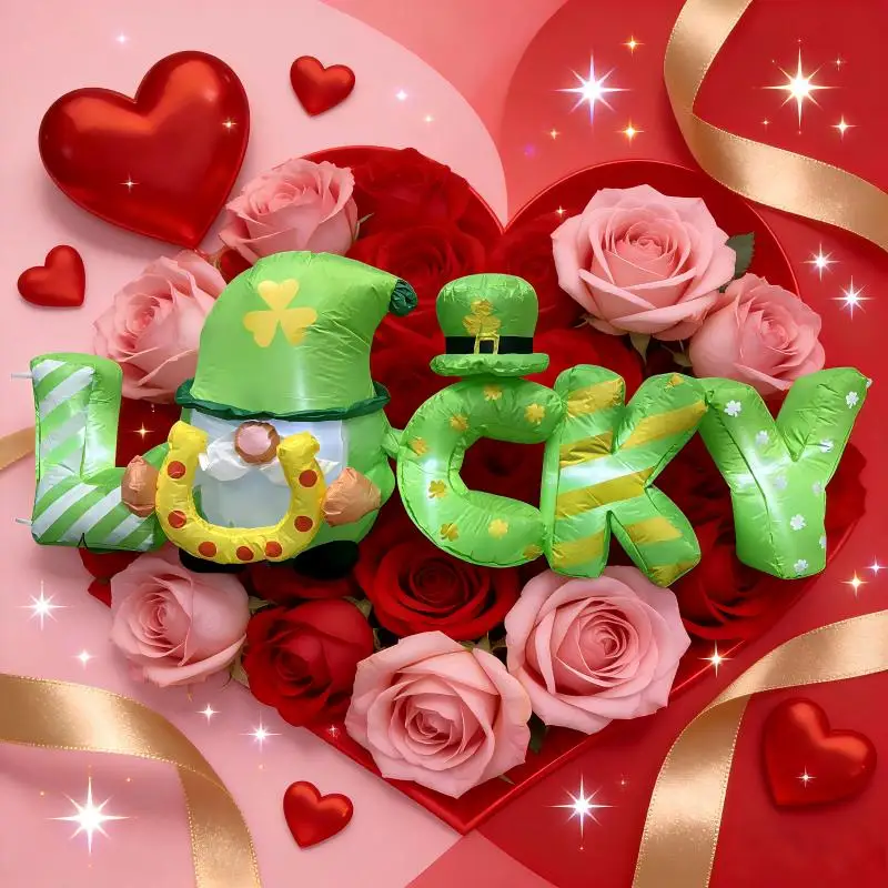 1.8M/5.9FT Lucky Elf St.Patrick's Day DIY Decoration Inflatable Holiday Yard Decor LED Ornament St.Patrick's Day Gift Toy Decor
1.8M/5.9FT Lucky Elf St.Patrick's Day DIY Decoration Inflatable Holiday Yard Decor LED Ornament St.Patrick's Day Gift Toy Decor