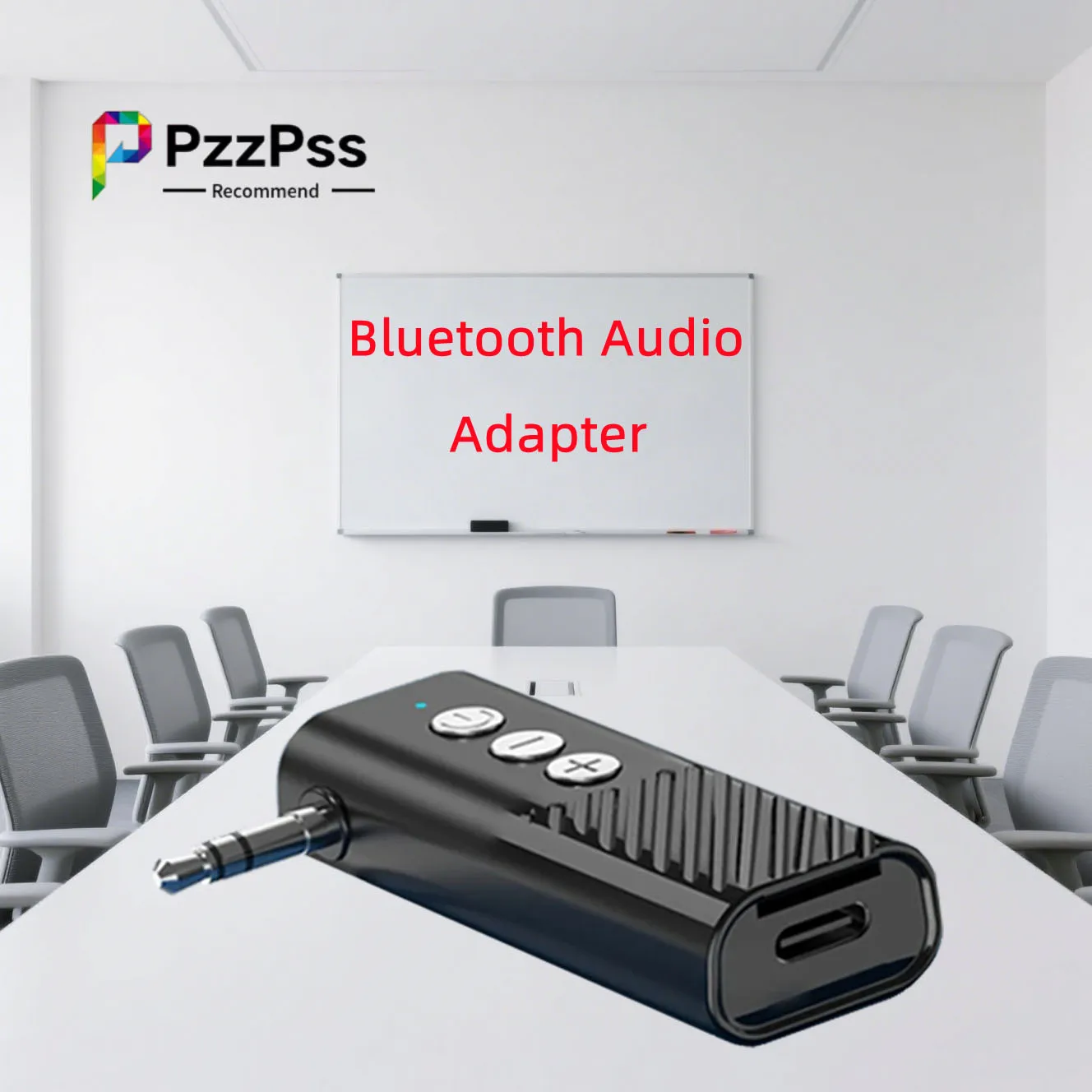 Bluetooth 5.3 Wireless Audio Adapter Transmitter & Receiver with 3.5mm AUX Jack for Car, PC, TV, Speakers, Earphones
Bluetooth 5.3 Wireless Audio Adapter Transmitter & Receiver with 3.5mm AUX Jack for Car, PC, TV, Speakers, Earphones