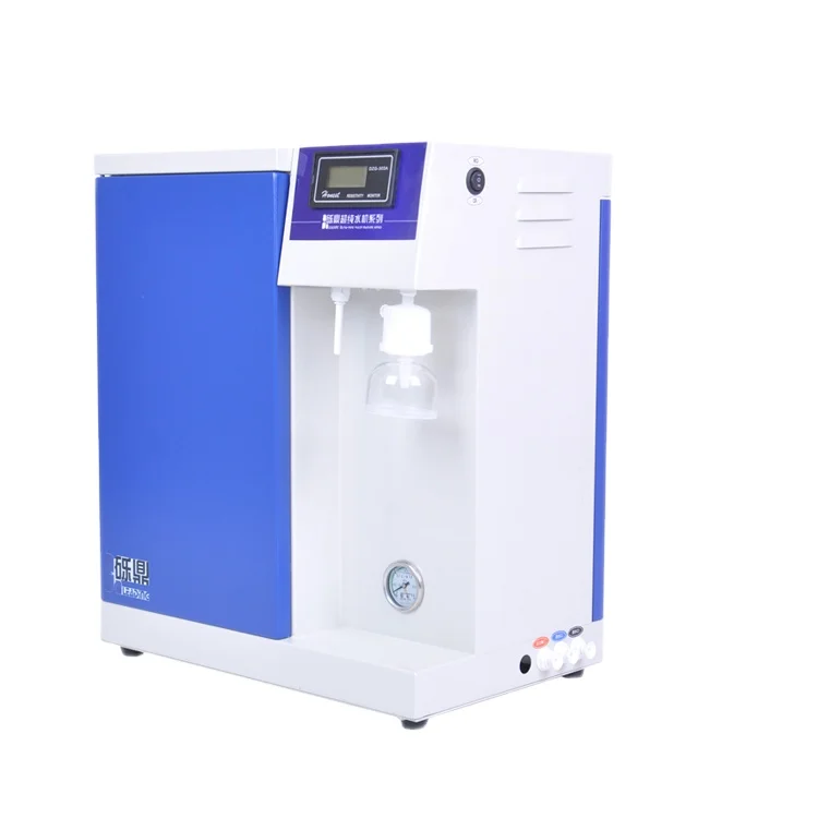 10 L/H Medical sterile water laboratory pure water equipment deionized water machine
10 L/H Medical sterile water laboratory pure water equipment deionized water machine