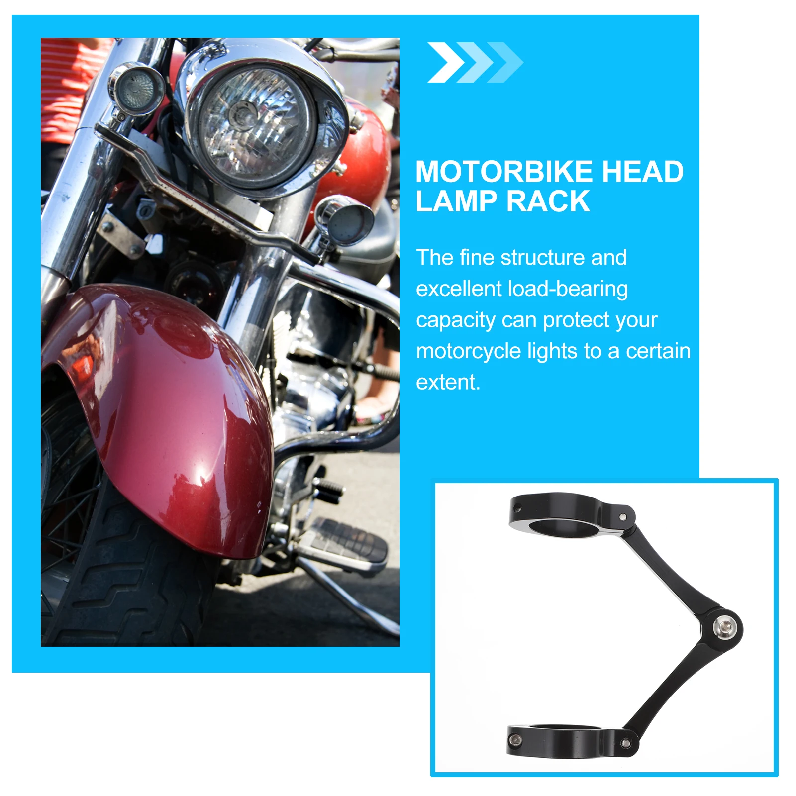 Aluminum Motorcycle Headlight Mount Bracket Headlamp Holder Motorbike Headlight Rack Stable Durable Corrosion Resistant Strong
Aluminum Motorcycle Headlight Mount Bracket Headlamp Holder Motorbike Headlight Rack Stable Durable Corrosion Resistant Strong