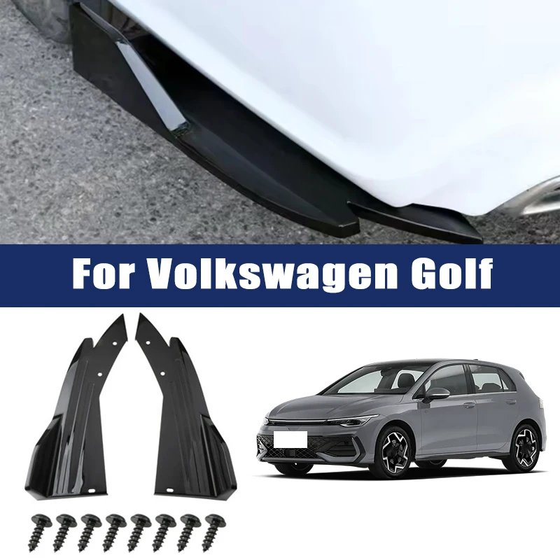 2pcs Car Rear Bumper Spoiler Lip Carbon Fiber Wing Trim Anti-crash Diffuser Side Skirt Wrap Angle Splitter For Volkswagen Golf
2pcs Car Rear Bumper Spoiler Lip Carbon Fiber Wing Trim Anti-crash Diffuser Side Skirt Wrap Angle Splitter For Volkswagen Golf