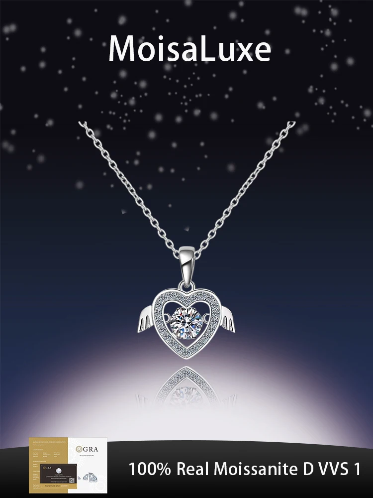 Официальный магазин MoisaLuxe GRA Moissanite Plata, стерлинговое серебро 925, подарок, летающее вместе, ювелирное ожерелье с подвеской для женщин
Официальный магазин MoisaLuxe GRA Moissanite Plata, стерлинговое серебро 925, подарок, летающее вместе, ювелирное ожерелье с подвеской для женщин