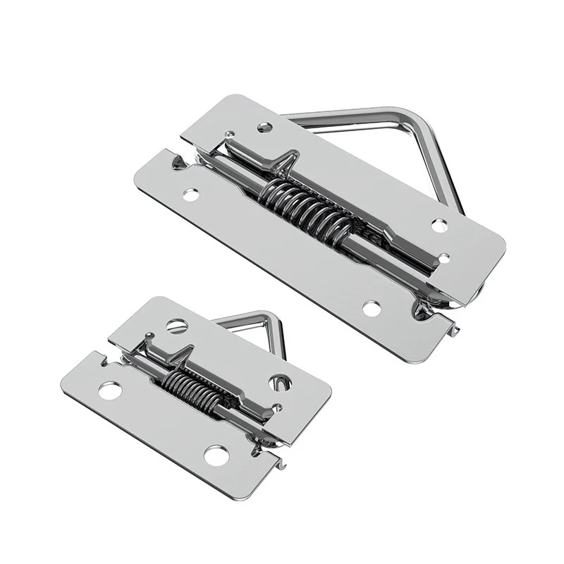 304 Thick Stainless Heavy-duty Folding Spring Handle Rolling Plastic Box Handle D-ring Lifting Ring Movable Triangular Ring
304 Thick Stainless Heavy-duty Folding Spring Handle Rolling Plastic Box Handle D-ring Lifting Ring Movable Triangular Ring