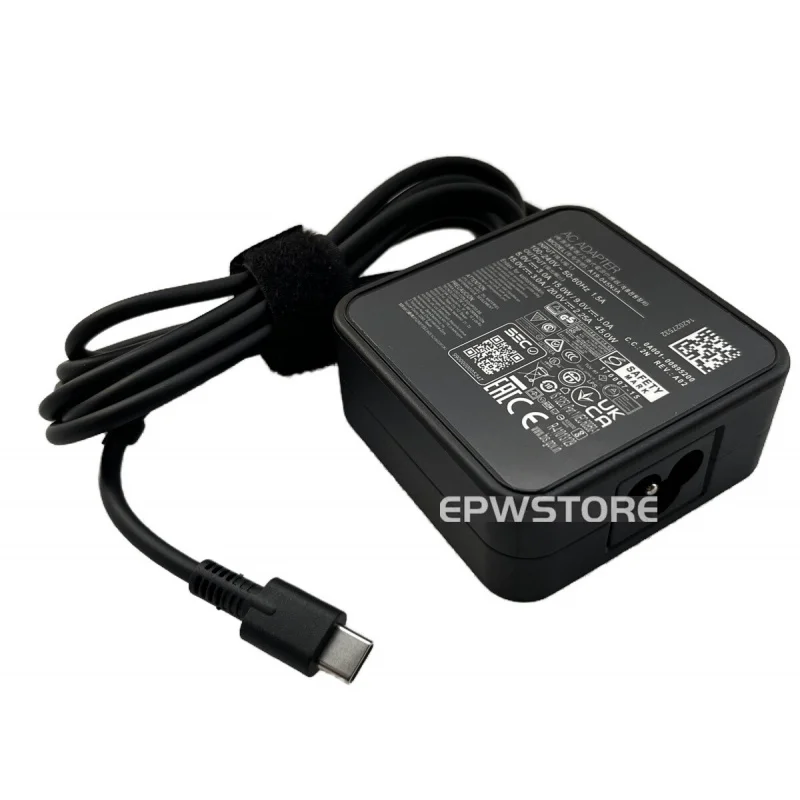 TT+ 20V 2.25A 45W type-C AC Adapter Charger For Asus Chromebook Flip C433T C433TA
TT+ 20V 2.25A 45W type-C AC Adapter Charger For Asus Chromebook Flip C433T C433TA