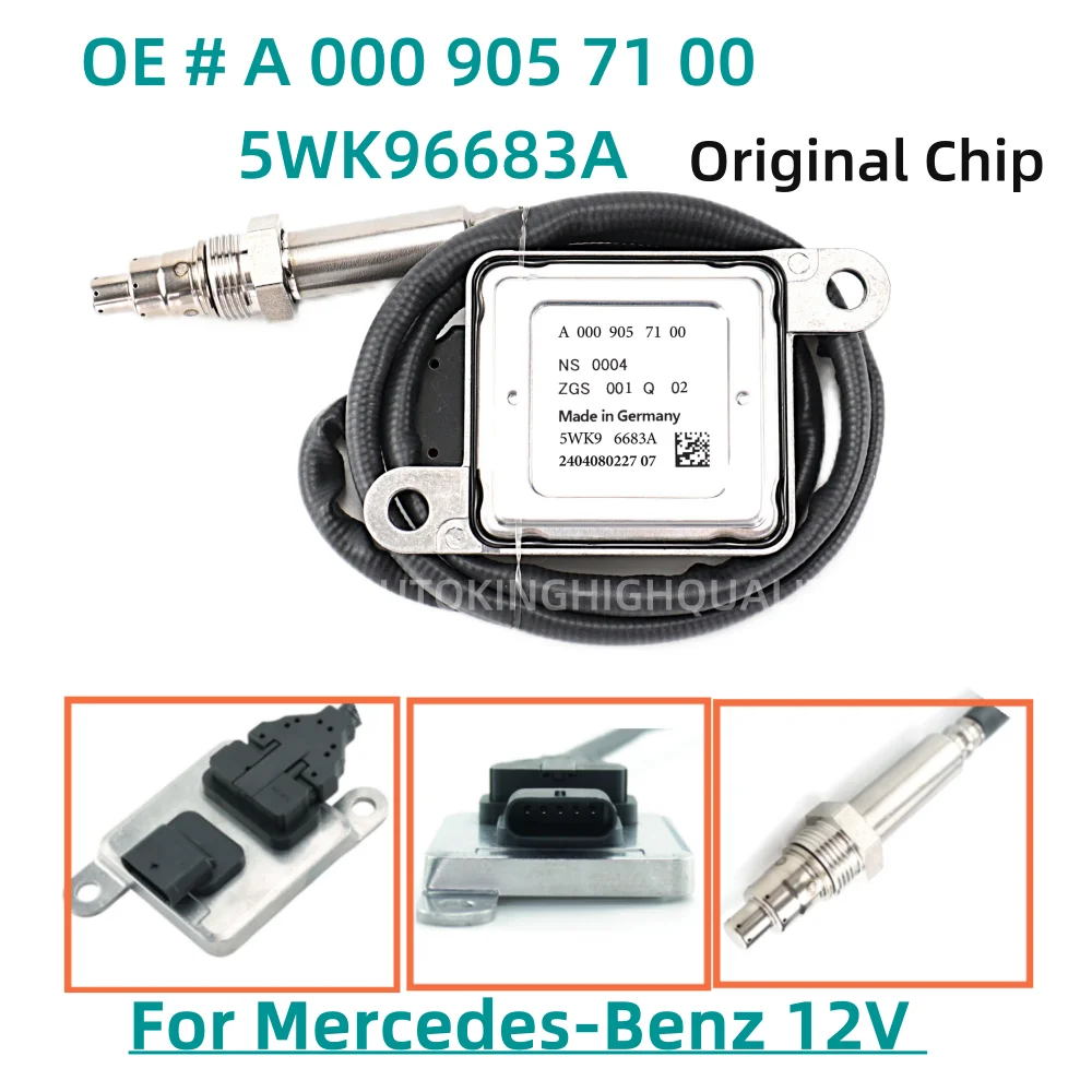 A0009057100 5WK96683A Nitrogen Oxide Sensor For Mercedes Benz W205 W166 CLS Gle 5WK9 6683A
A0009057100 5WK96683A Nitrogen Oxide Sensor For Mercedes Benz W205 W166 CLS Gle 5WK9 6683A