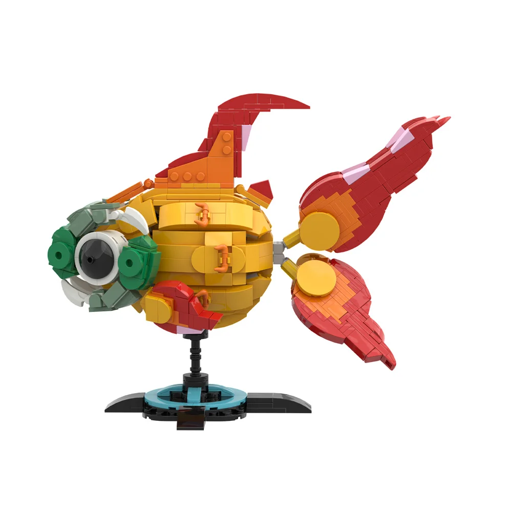 Gobricks MOC Marine World Goldfish Building Blocks Model Colored Big Eye Goldfish Bricks Assembly Educational Toys Kids Gifts
Gobricks MOC Marine World Goldfish Building Blocks Model Colored Big Eye Goldfish Bricks Assembly Educational Toys Kids Gifts