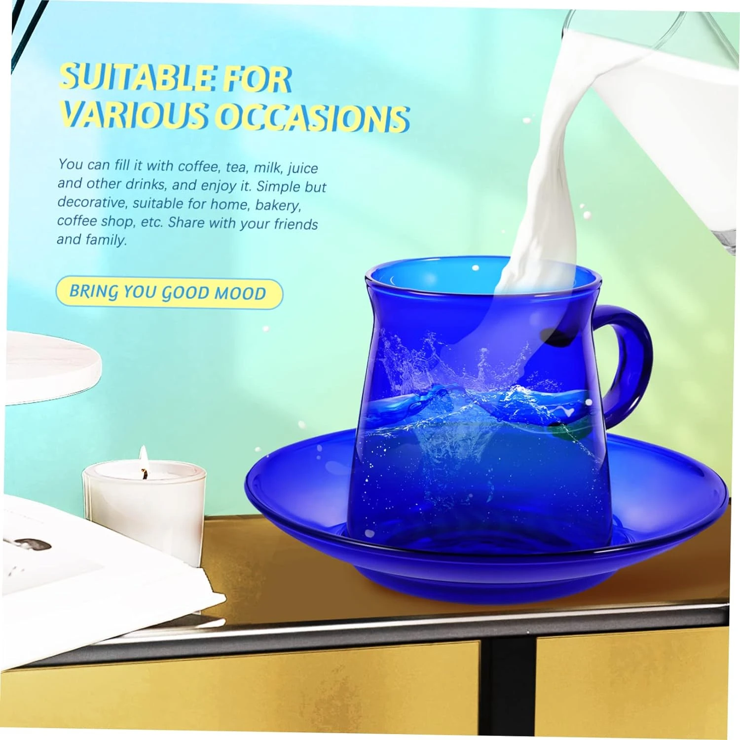 Elegant and sophisticated vintage espresso mug set with clear lids perfect for serving tea in style making it a luxurious and ex
Elegant and sophisticated vintage espresso mug set with clear lids perfect for serving tea in style making it a luxurious and ex