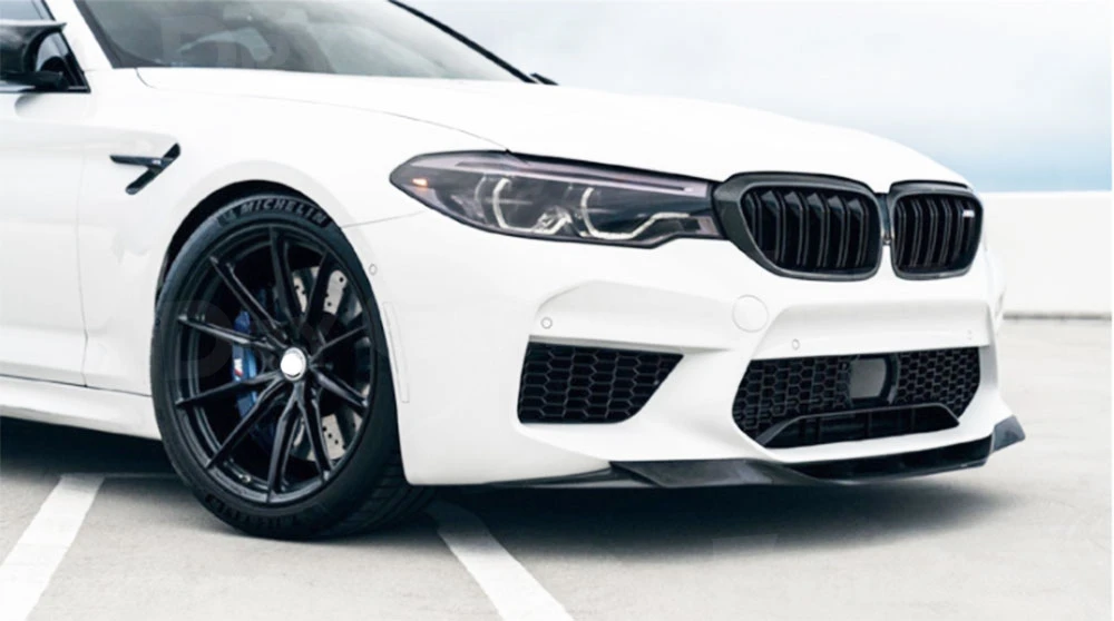 JCYECF углеродное волокно FRP неокрашенный материал, передний бампер, спойлер, украшение автомобиля для BMW 5 серии F90 M5 седан 2018-2020 
JCYECF углеродное волокно FRP неокрашенный материал, передний бампер, спойлер, украшение автомобиля для BMW 5 серии F90 M5 седан 2018-2020