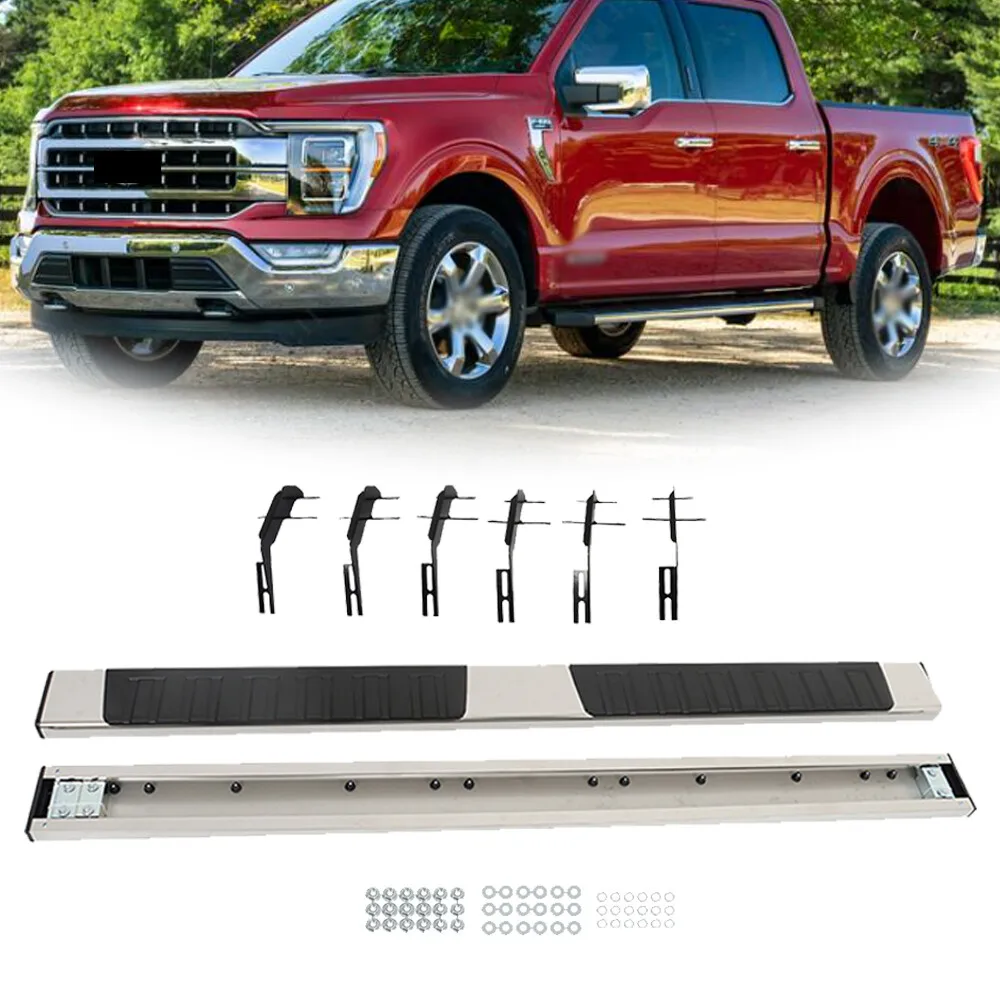 For Ford F150 2015-2022 Super Crew Cab 6" Running Boards Side Step Bars S/S New
For Ford F150 2015-2022 Super Crew Cab 6" Running Boards Side Step Bars S/S New