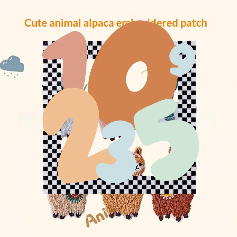 6Pcs Cartoon Llama Computer Embroidery Patch Towel Embroidery Patch For Clothing Decoration Bag Repair Durable Fabric Sticker
6Pcs Cartoon Llama Computer Embroidery Patch Towel Embroidery Patch For Clothing Decoration Bag Repair Durable Fabric Sticker