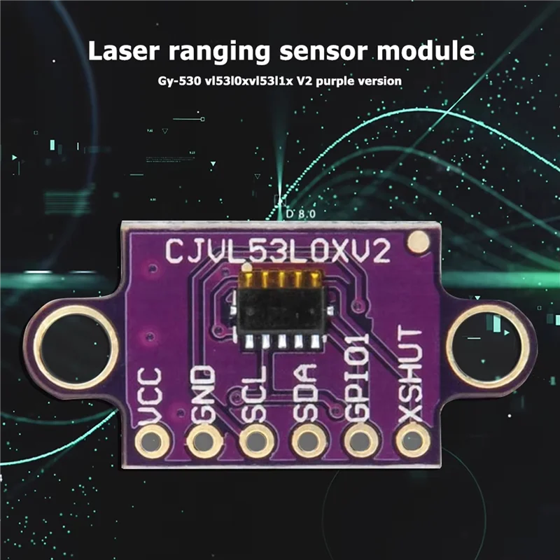 【Fast-Delivery!】12PCS VL53L0X V2 Laser Distance Measuring Sensor Module Time-Of-Flight Distance Measurement With Serial And PWM
【Fast-Delivery!】12PCS VL53L0X V2 Laser Distance Measuring Sensor Module Time-Of-Flight Distance Measurement With Serial And PWM
