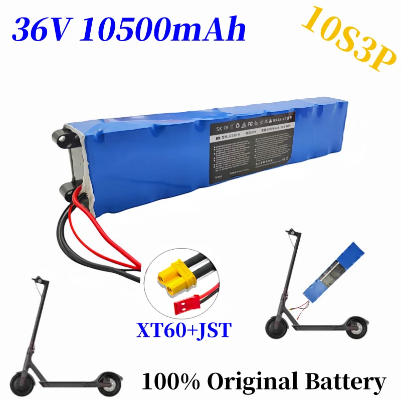 MKEPA Paquete аккумуляторной батареи 10S3P для электрической батареи Xiaomi M365 lpega, аккумулятор 36 В, 10500 мАч, 18650
MKEPA Paquete аккумуляторной батареи 10S3P для электрической батареи Xiaomi M365 lpega, аккумулятор 36 В, 10500 мАч, 18650