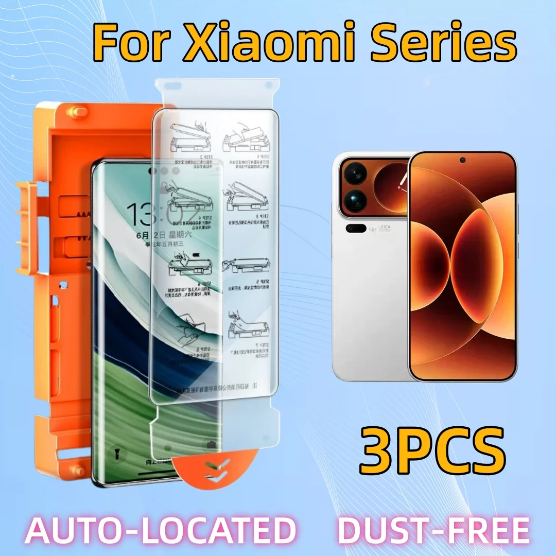 Защитная пленка из керамики (3 шт.) для XIAOMI 15 Ultra, Mi15, 14 Ultra, 15S Pro, 14, 15 Pro Ultra, без пыли, не закаленная
Защитная пленка из керамики (3 шт.) для XIAOMI 15 Ultra, Mi15, 14 Ultra, 15S Pro, 14, 15 Pro Ultra, без пыли, не закаленная