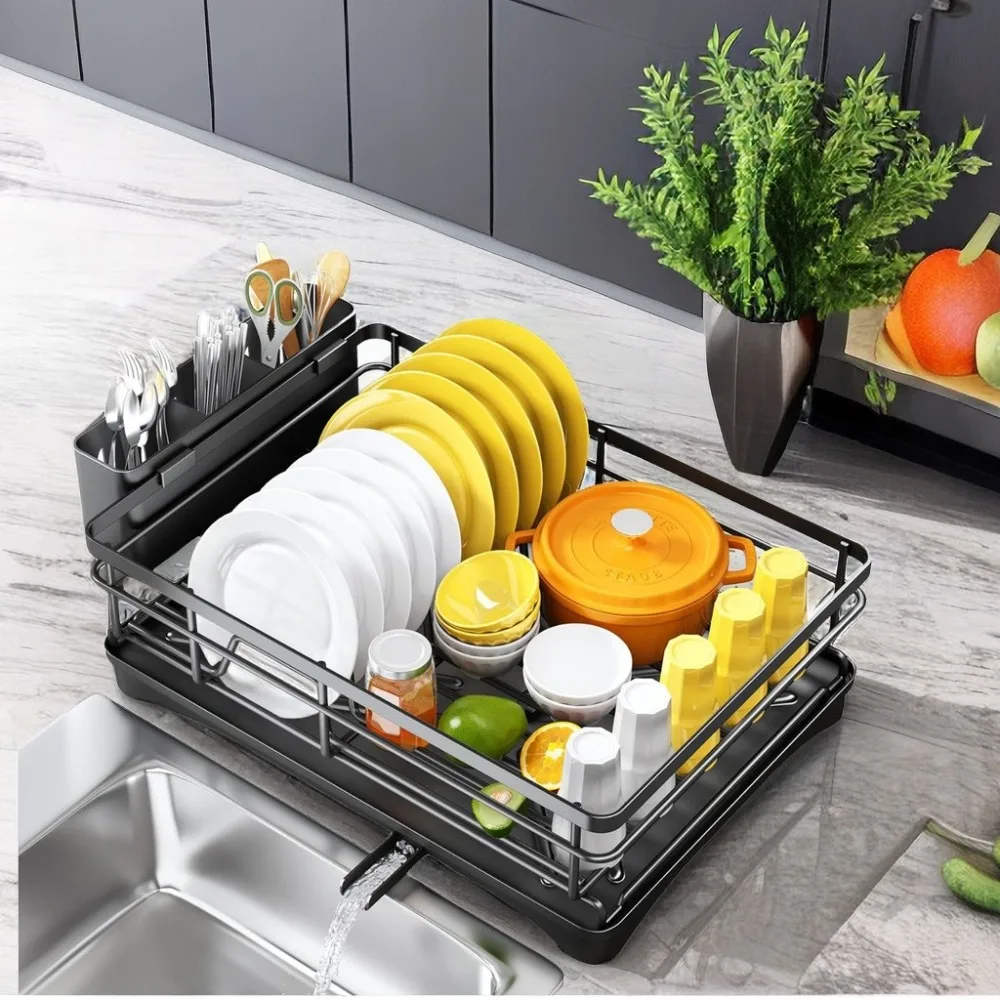 Stainless Steel Drain Bowl Rack Strong Load-bearing Save Space Dish Drainer Rack Drain Tray Multifunctional Dishes Drainer
Stainless Steel Drain Bowl Rack Strong Load-bearing Save Space Dish Drainer Rack Drain Tray Multifunctional Dishes Drainer