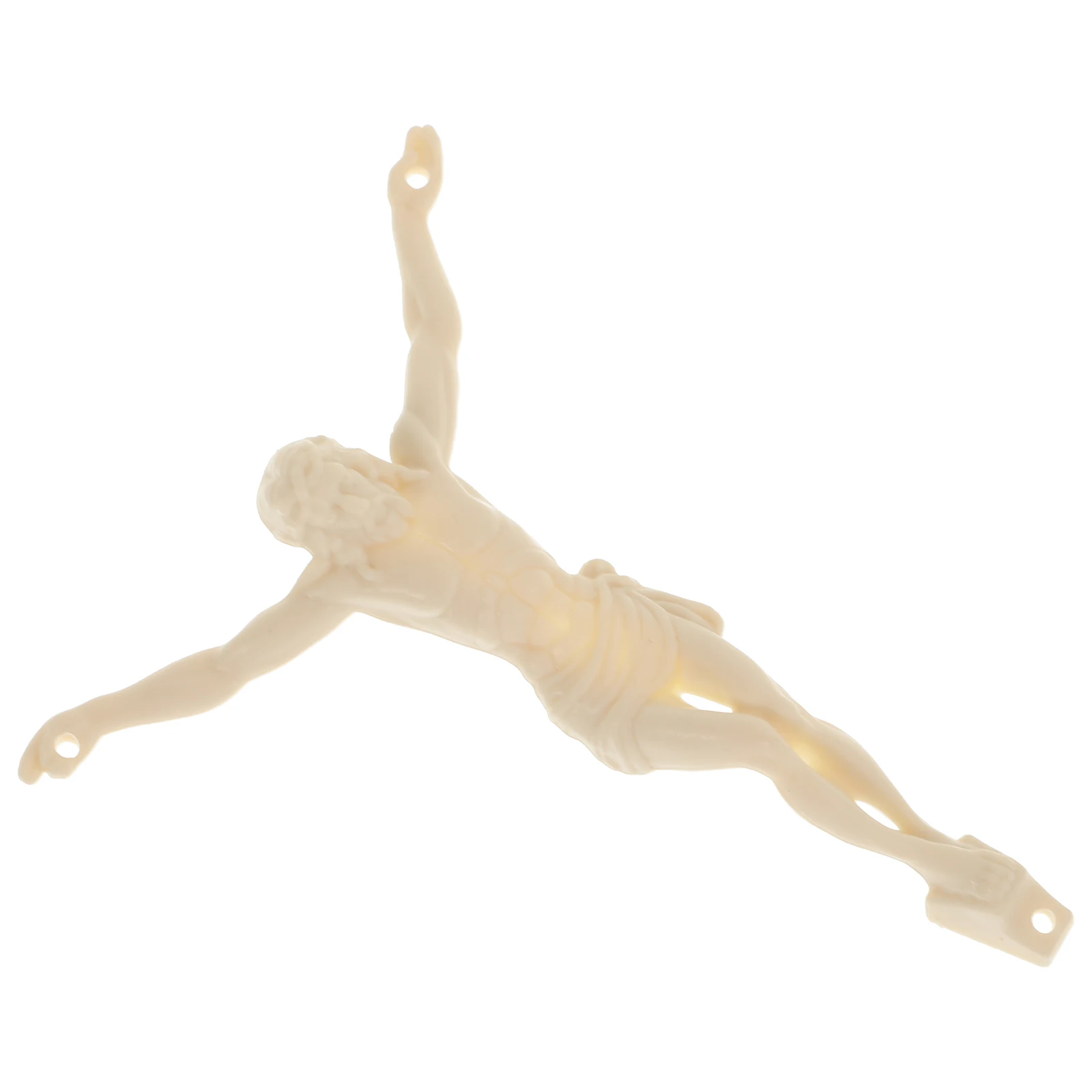 Jesus Statue DIY Accessories Religious Crucifix White Church Decor Craft Figurine Lightweight Classic Design
Jesus Statue DIY Accessories Religious Crucifix White Church Decor Craft Figurine Lightweight Classic Design