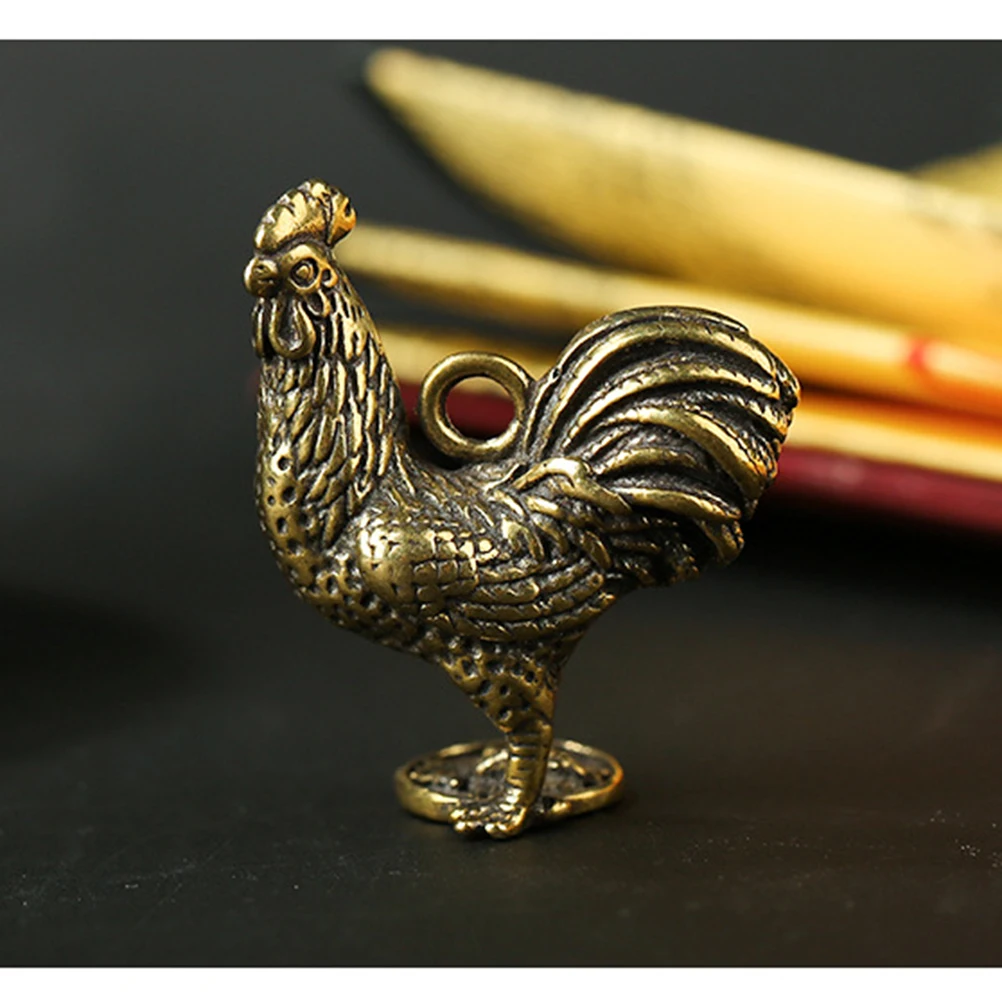 2Pcs Zodiac Rooster Key Key Pendant Chinese Style Brass Wealth Symbol Durable Jewelry GiftKeychain
2Pcs Zodiac Rooster Key Key Pendant Chinese Style Brass Wealth Symbol Durable Jewelry GiftKeychain