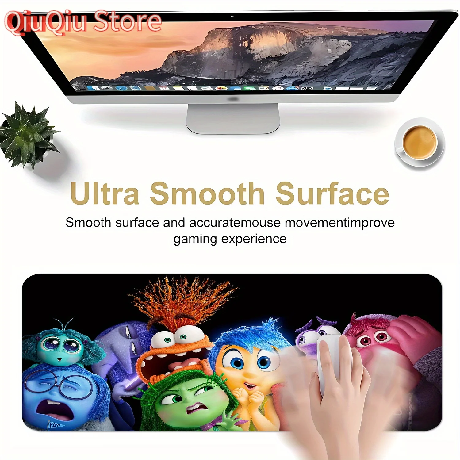 1pc Disney Inside Out Joy, Sadness, Anger, Fear, Disgust Large Mouse Pad - Non-Slip Rubber Base, Smooth Gaming & Office Surface,
1pc Disney Inside Out Joy, Sadness, Anger, Fear, Disgust Large Mouse Pad - Non-Slip Rubber Base, Smooth Gaming & Office Surface,