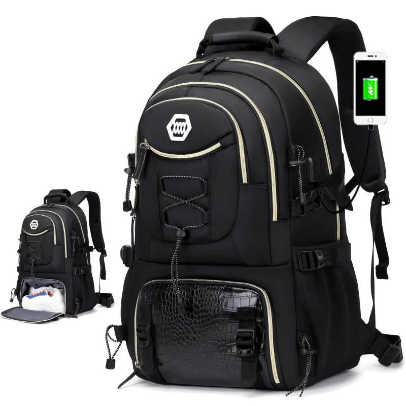 Women's lightweight large-capacity backpack, high-end travel bag, hiking bag, Oxford cloth backpack
Women's lightweight large-capacity backpack, high-end travel bag, hiking bag, Oxford cloth backpack
