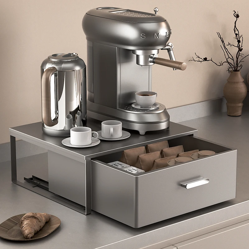 Countertop Coffee Machine Shelf Drawer Storage Box Tea Bag Tea Bar Storage Rack Water Cup Storage Rack
Countertop Coffee Machine Shelf Drawer Storage Box Tea Bag Tea Bar Storage Rack Water Cup Storage Rack