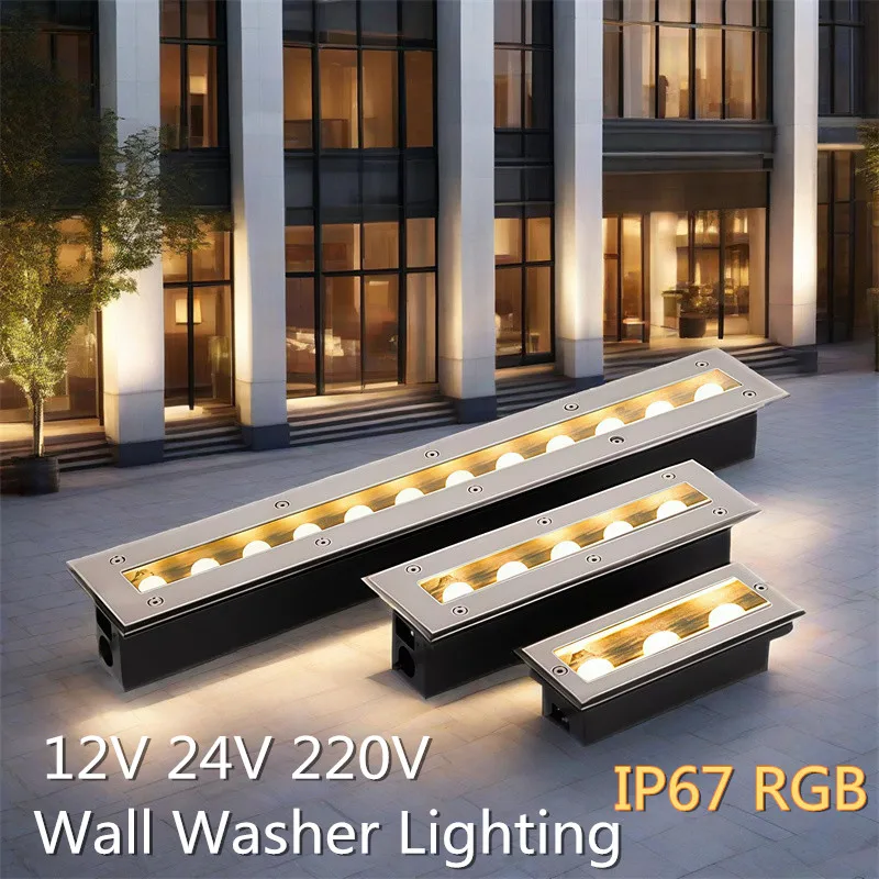 6W9W12W Garden Outdoor Floor Lights Underground Lighting RGB LED Embedded Step Lamp IP67 Waterproof Ground Spotlight Park 12V24V
6W9W12W Garden Outdoor Floor Lights Underground Lighting RGB LED Embedded Step Lamp IP67 Waterproof Ground Spotlight Park 12V24V