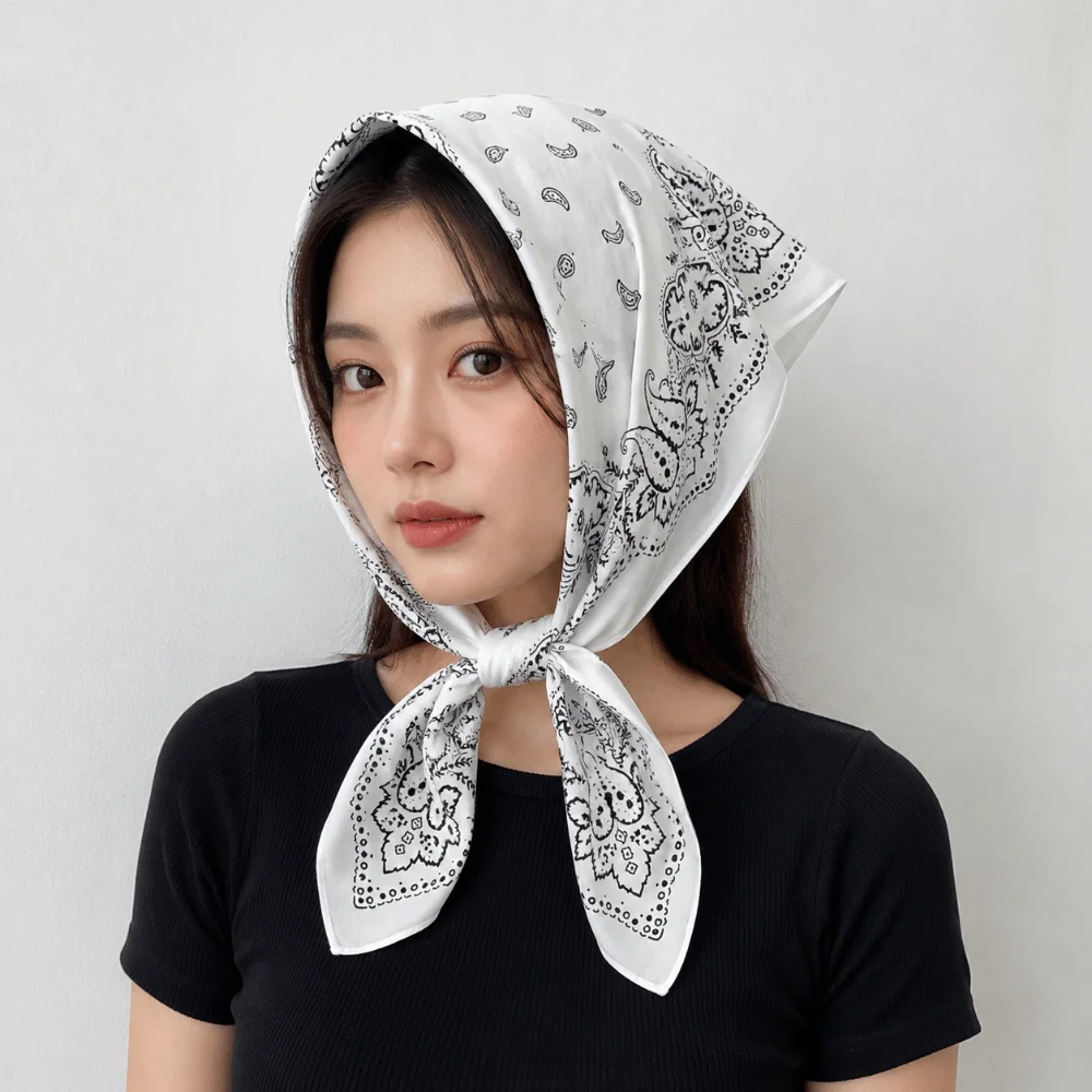 Elegant Y2K Cashew Flower Print Scarf Geometric Shape Hip Hop Silk Scarf Headband Korean Satin Hijab Vacation
Elegant Y2K Cashew Flower Print Scarf Geometric Shape Hip Hop Silk Scarf Headband Korean Satin Hijab Vacation