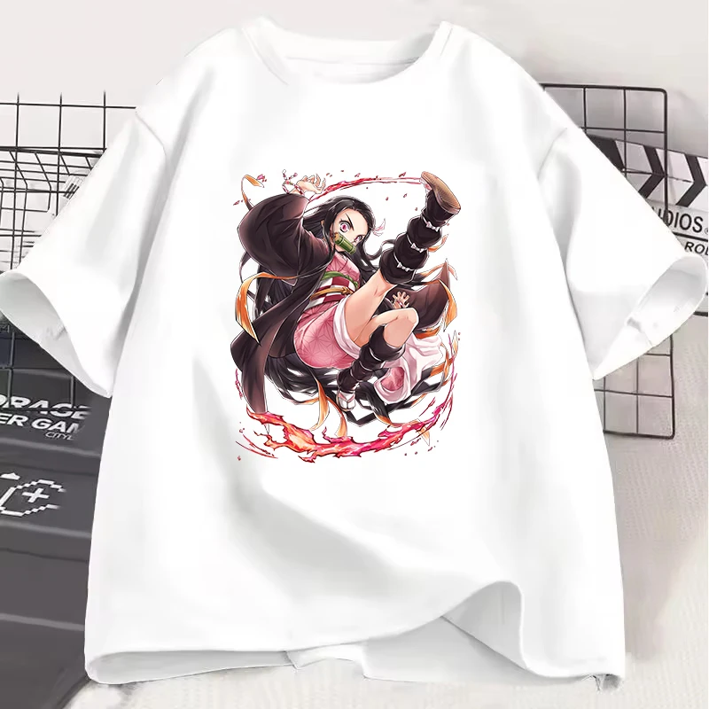 Hot Anime Kamado Nezuko Printing T-shirt Women Unisex Fashion Short Sleeve Street Casual Personality Summer T-shirt
Hot Anime Kamado Nezuko Printing T-shirt Women Unisex Fashion Short Sleeve Street Casual Personality Summer T-shirt