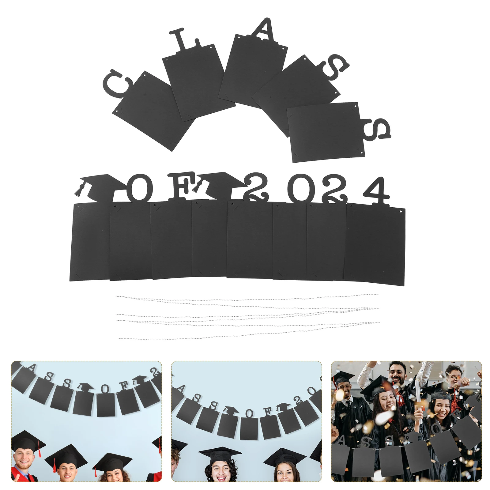 Graduation Banner Class of 2024 Black Decorative Hanging Photo Props Background Wall Decorations Party Supplies
Graduation Banner Class of 2024 Black Decorative Hanging Photo Props Background Wall Decorations Party Supplies
