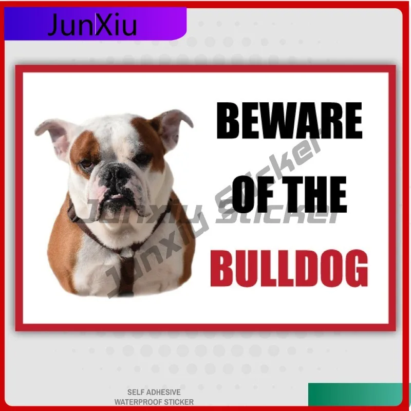 Funny Beware of Cute Car Anti Scratch Accessory the BRITISH BULLDOG Dog Vinyl Car Van Decal Sticker Pet Lover Bumper Laptop
Funny Beware of Cute Car Anti Scratch Accessory the BRITISH BULLDOG Dog Vinyl Car Van Decal Sticker Pet Lover Bumper Laptop