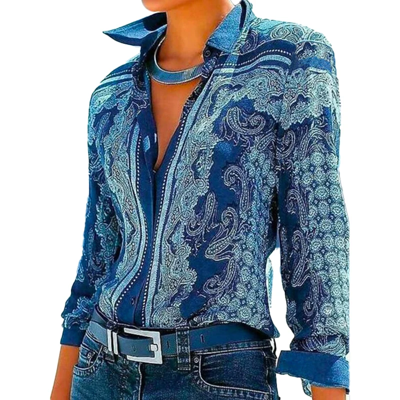 2021 Retro Print Tops Fashion Girl New Long-Sleeved Slim Lapel Unisex Simple Street Style Shirt Cardigan Button T-Shirt Hot Sale
2021 Retro Print Tops Fashion Girl New Long-Sleeved Slim Lapel Unisex Simple Street Style Shirt Cardigan Button T-Shirt Hot Sale
