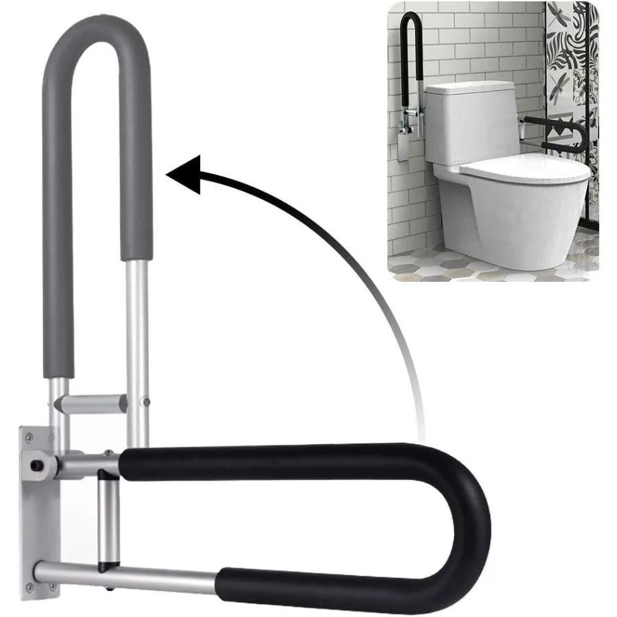 Handicap Grab Bars Rails 30 Inch Toilet Handrails Bathroom Safety Bar Hand Support Rail Handicapped Handrail Accessories for Se
Handicap Grab Bars Rails 30 Inch Toilet Handrails Bathroom Safety Bar Hand Support Rail Handicapped Handrail Accessories for Se