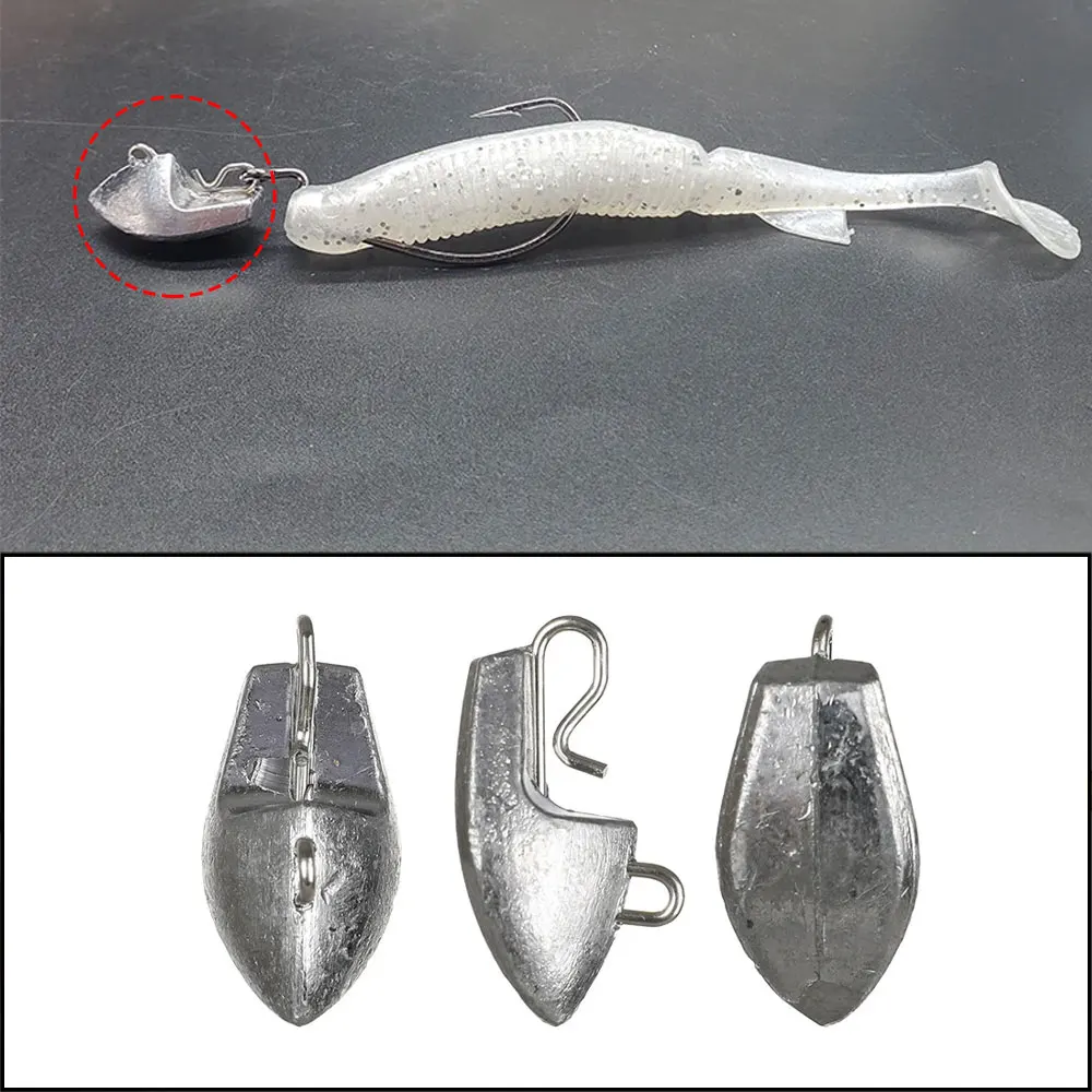 5PCS 7g 10g 14g 20g Metal Fishing Weight Ship Type with Worm Hook Drop Shot Fishing Accessories Lead for DIY Fishing Crank Hook
5PCS 7g 10g 14g 20g Metal Fishing Weight Ship Type with Worm Hook Drop Shot Fishing Accessories Lead for DIY Fishing Crank Hook