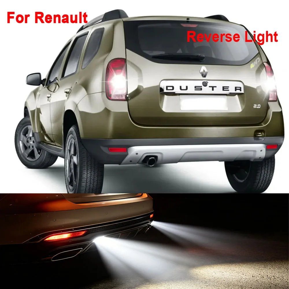 2Pcs Car LED Reverse Light Ba15s For Renault Duster Megane 2 3 Logan Clio Backup Back Up Lamp BA15S 1156 White Canbus Error Free
2Pcs Car LED Reverse Light Ba15s For Renault Duster Megane 2 3 Logan Clio Backup Back Up Lamp BA15S 1156 White Canbus Error Free
