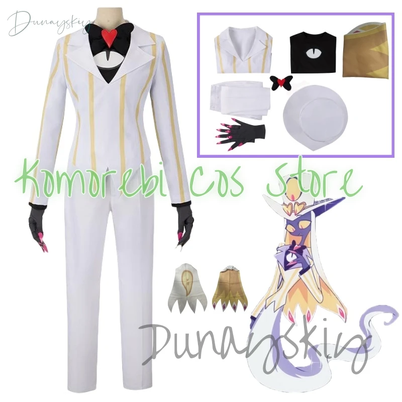 Anime Sir Pentiou Cosplay Costume Sir Pentiou White Uniform Suit Hat Outfit for Men Halloween Carnival Party Suit Customized
Anime Sir Pentiou Cosplay Costume Sir Pentiou White Uniform Suit Hat Outfit for Men Halloween Carnival Party Suit Customized