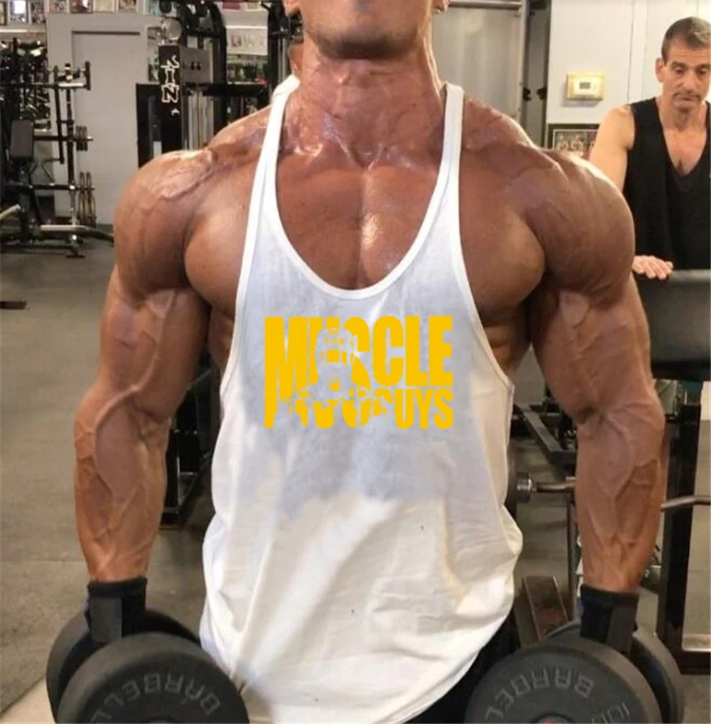 Summer Mens Workout Tank Tops Shirt Gym Tank Top Fitness Clothing Vest Y Back Sleeveless Cotton Man Bodybuilding Man Clothes
Summer Mens Workout Tank Tops Shirt Gym Tank Top Fitness Clothing Vest Y Back Sleeveless Cotton Man Bodybuilding Man Clothes