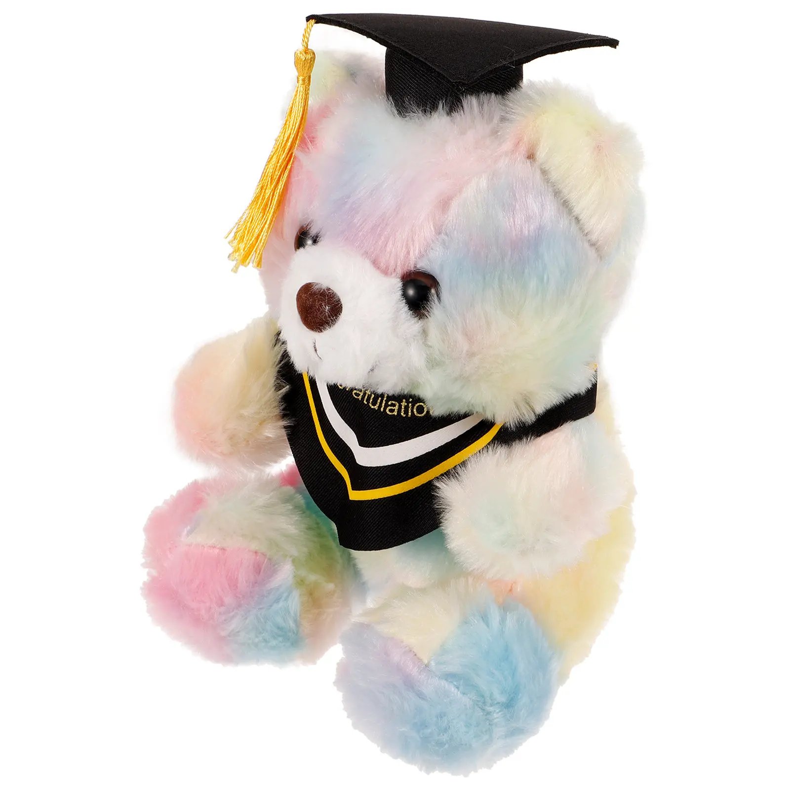 Graduation Bear Stuffed Animal Comfortable Cap Design Soft PP Cotton Graduation Gift Party Decor Bear
Graduation Bear Stuffed Animal Comfortable Cap Design Soft PP Cotton Graduation Gift Party Decor Bear