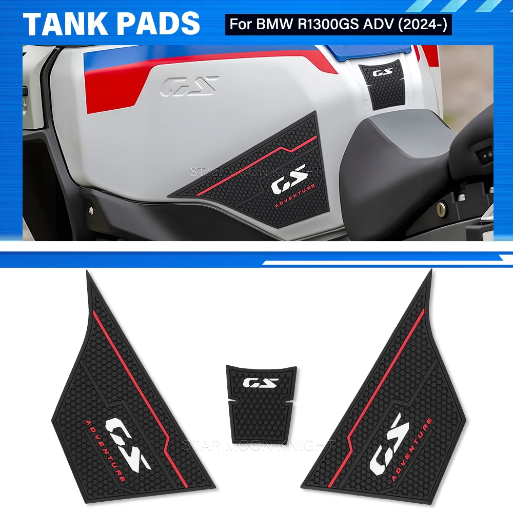 For BMW R1300 R 1300 GS Adventure R1300GS ADV (2024-) Accessories Rubber Gas Tank Decoration Protection Thicken Decals Stickers
For BMW R1300 R 1300 GS Adventure R1300GS ADV (2024-) Accessories Rubber Gas Tank Decoration Protection Thicken Decals Stickers