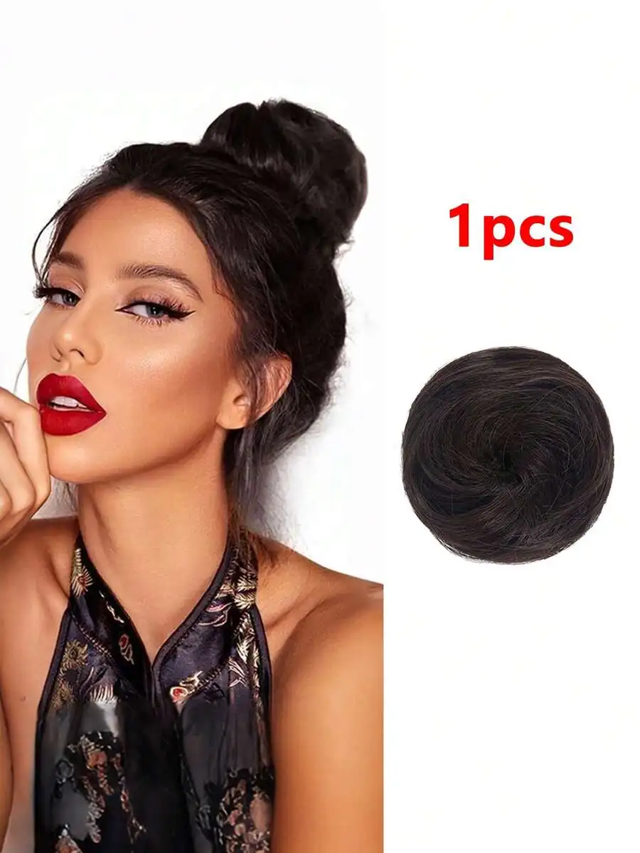 Womens Synthetic Hair Bun Claw Clip, High-Temperature Fiber, Fluffy Natural Messy Bun Styling Accessory
Womens Synthetic Hair Bun Claw Clip, High-Temperature Fiber, Fluffy Natural Messy Bun Styling Accessory