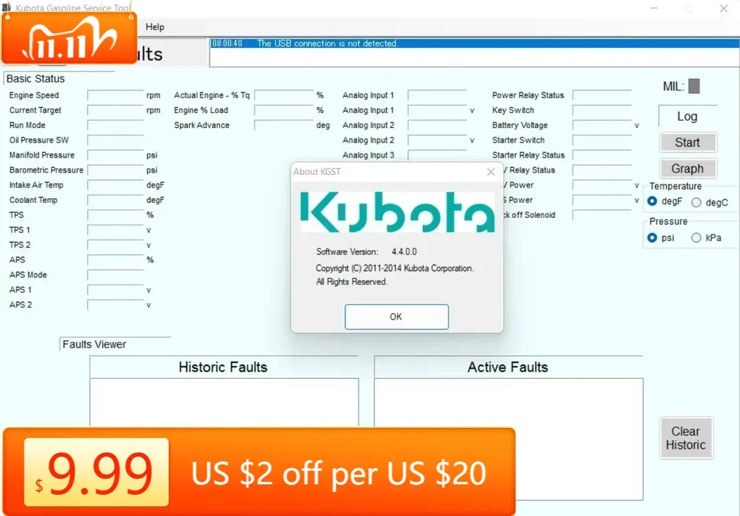 TruckEPC KUBOTA GASO-LINE SERVICE TOOL 4.4.0+keygen
TruckEPC KUBOTA GASO-LINE SERVICE TOOL 4.4.0+keygen